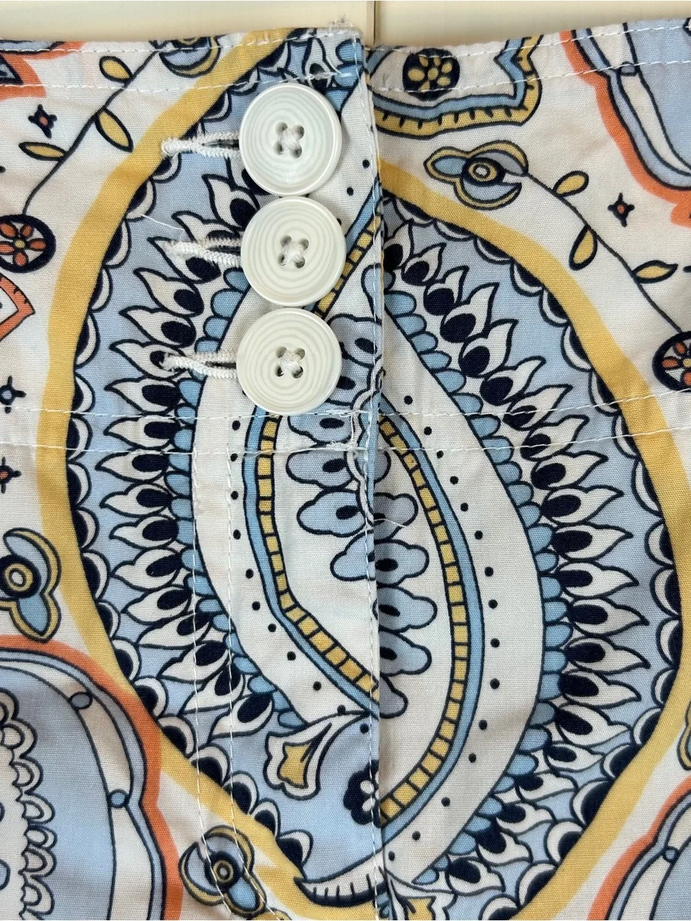 Ann Taylor Loft Paisley Mini Skirt